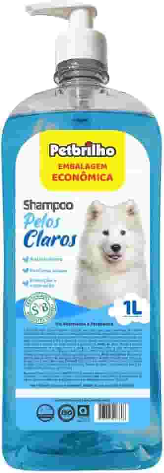 Shampoo Petbrilho Pelos Claros 1L
