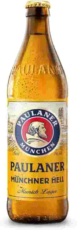 Cerveja Paulaner Lager Munchner Hell Alemã Garrafa 500ml