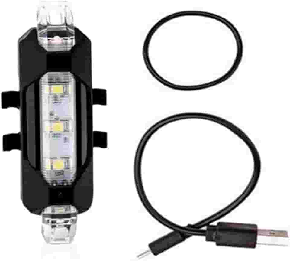 Pisca Bike Sinalizador Luz Traseira Led Vermelho Usb
