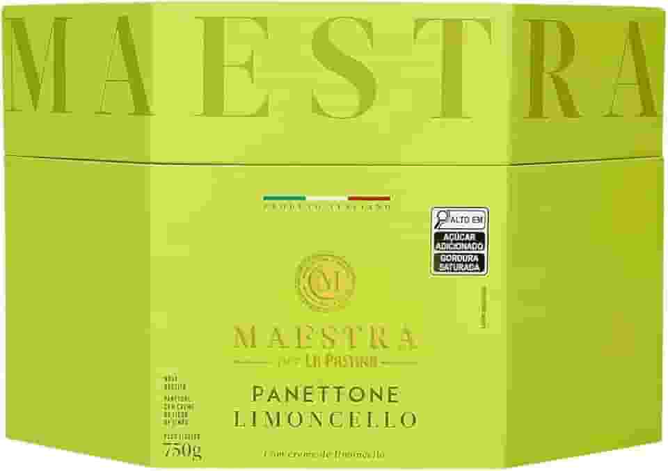 Panettone Creme de Pistache com Gotas de Chocolate La Pastina 750g