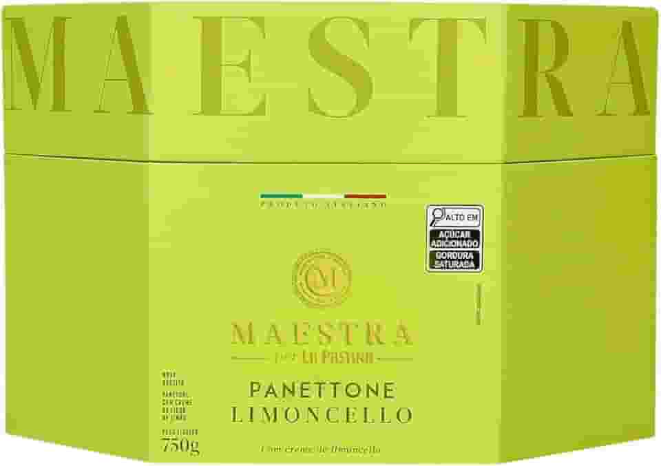 Panettone Creme de Pistache com Gotas de Chocolate La Pastina 750g