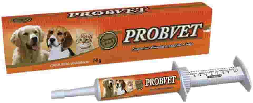 Probvet Probiótico e Prebiótico Suplemento Cães e Gatos 14gr - VetBras