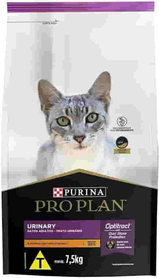 PURINA Pro Plan Ração Nestlé Purina Proplan Urinary Para Gatos Adultos Sabor Frango E Arroz 7 5Kg Purina Sabor Frango