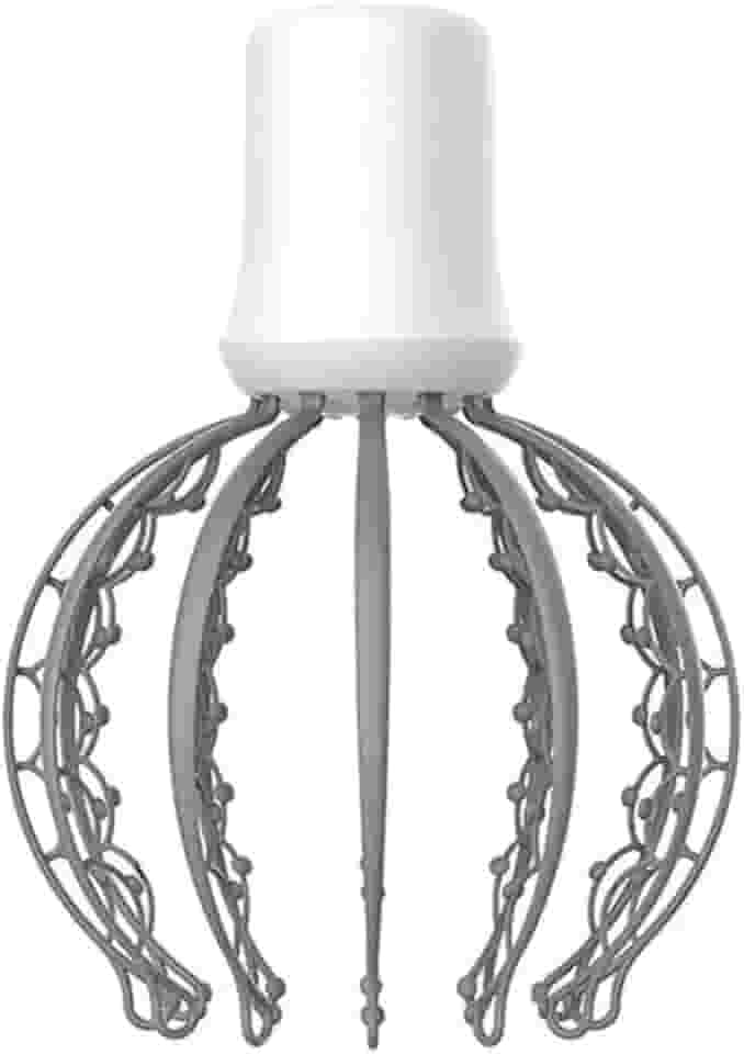 Kaxilu Massageador De Cabeça Elétrico com 12 hastes - Alívio do estresse e dor - Massagem do couro cabeludo