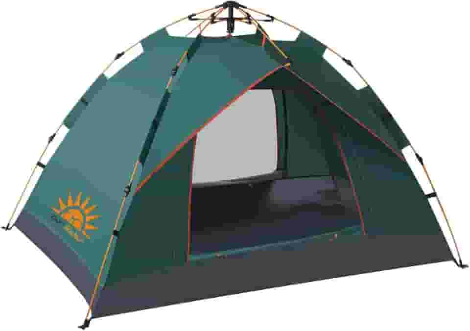 Barraca de Camping Tenda de Acampamento Pop-up Automática Para 2 Pessoas