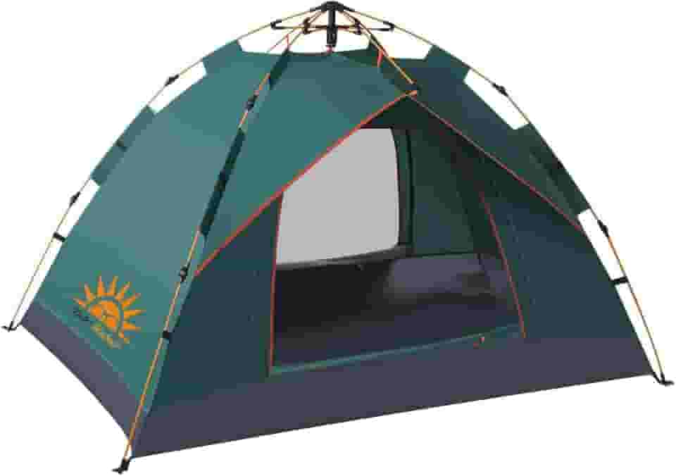 Barraca de Camping Tenda de Acampamento Pop-up Automática Para 2 Pessoas