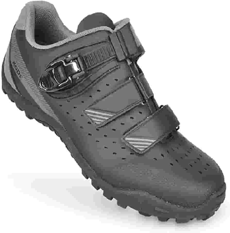 Sapatilha Ciclismo Unissex Kode Mtb Rocks Preto/Cinza SSX Multicoisas