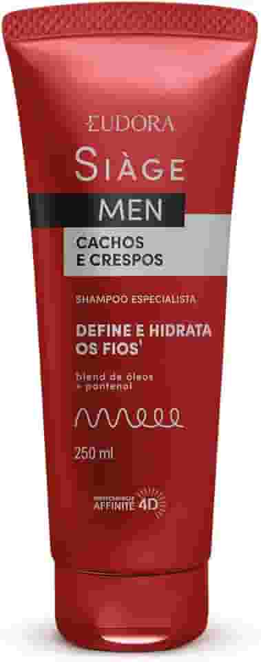Eudora Eudora Siàge Men Cachos e Crespos Shampoo 250ml