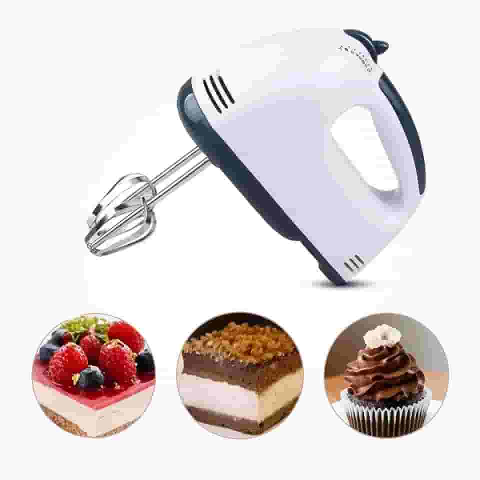 Batedeira Portatil de Mao Potente Elétrica Batedor de Ovos Elétrico Pequena de Mão Simples Bate Bolos Massa Cozinha