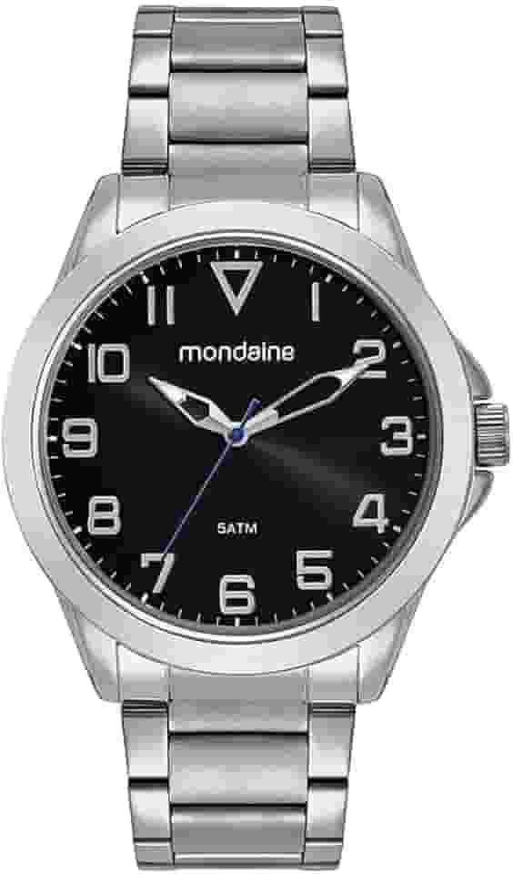 Relogio Mondaine Masculino Ref: 32605g0mvne2 Casual Prateado