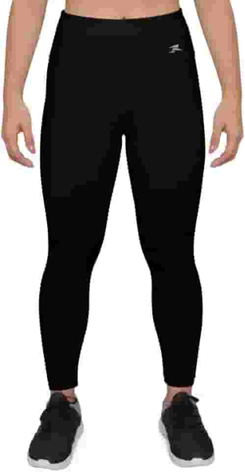 Calça Legging Basic Muvin – Feminino - Boa Respirabilidade – Alta Elasticidade – Sustentação - Corrida – Academia – Fitness – Running - Toque Suave - Logo Refletivo