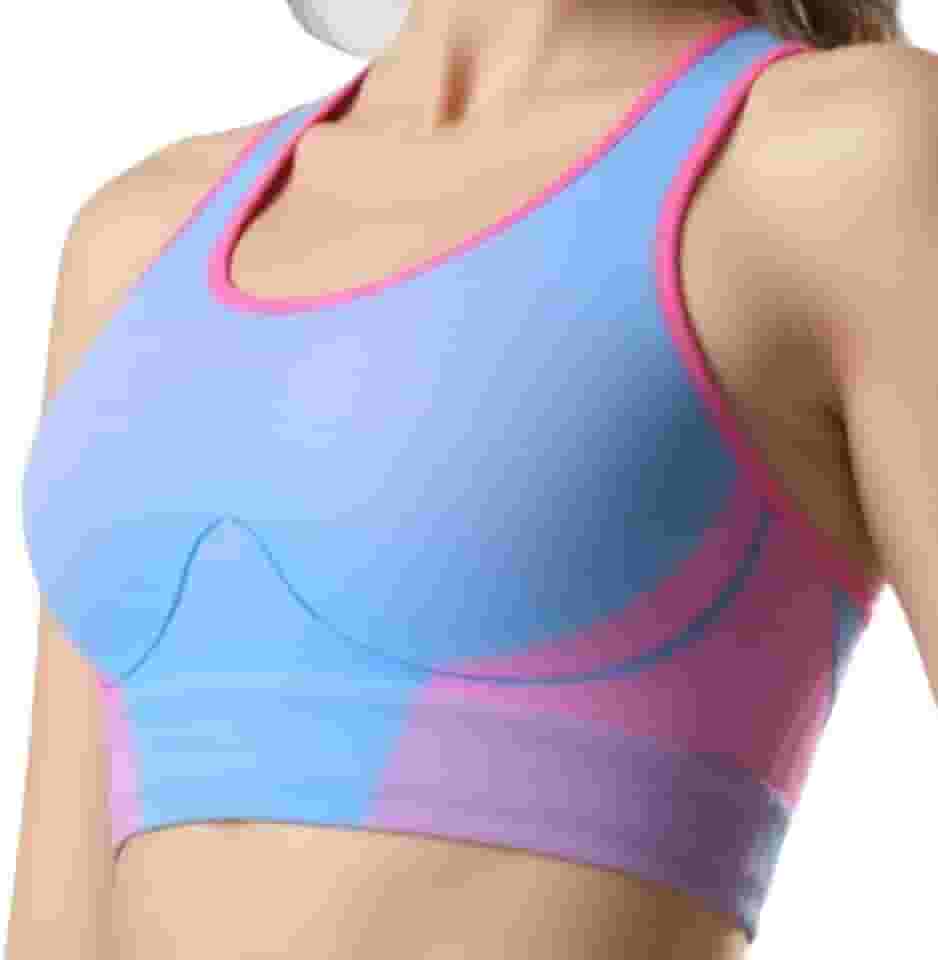 Top Selene Feminino Sem Costura Alta Sustentação Confortável Respirável Academia Fitness 20929