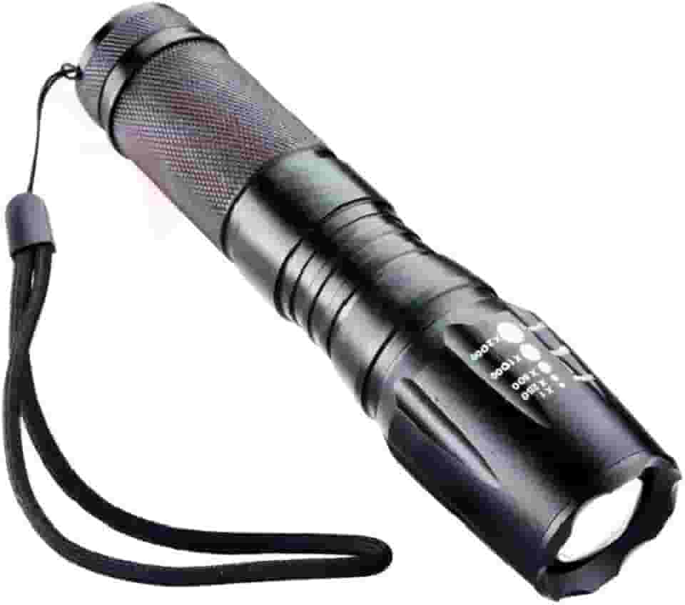 Lanterna Tática Militar X900 Recarregável Police Com Zoom