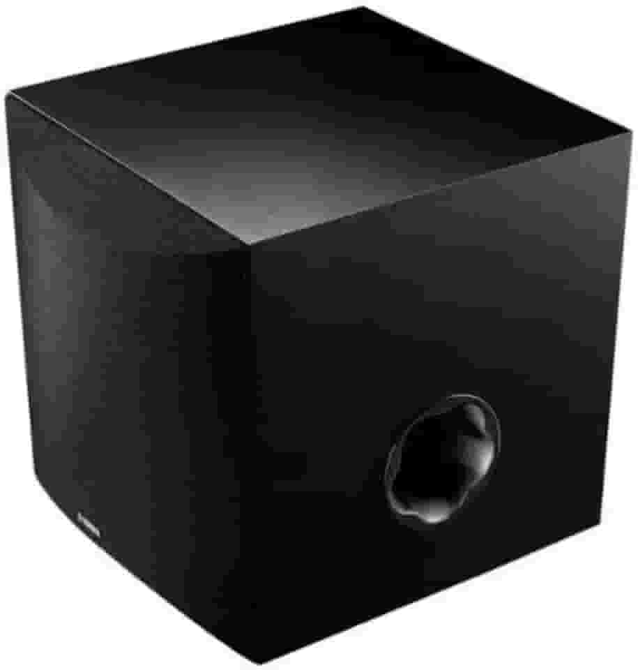 Subwoofer alimentado Yamaha 8" 100W - Preto (NS-SW050BL)