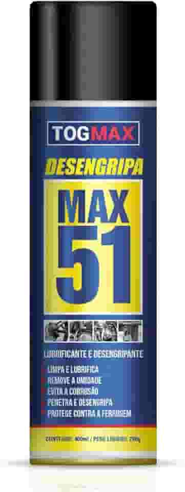 Desengripa Max 51 Desengripante Lubrificante Antiferrugem Alto Poder Spray 300ML