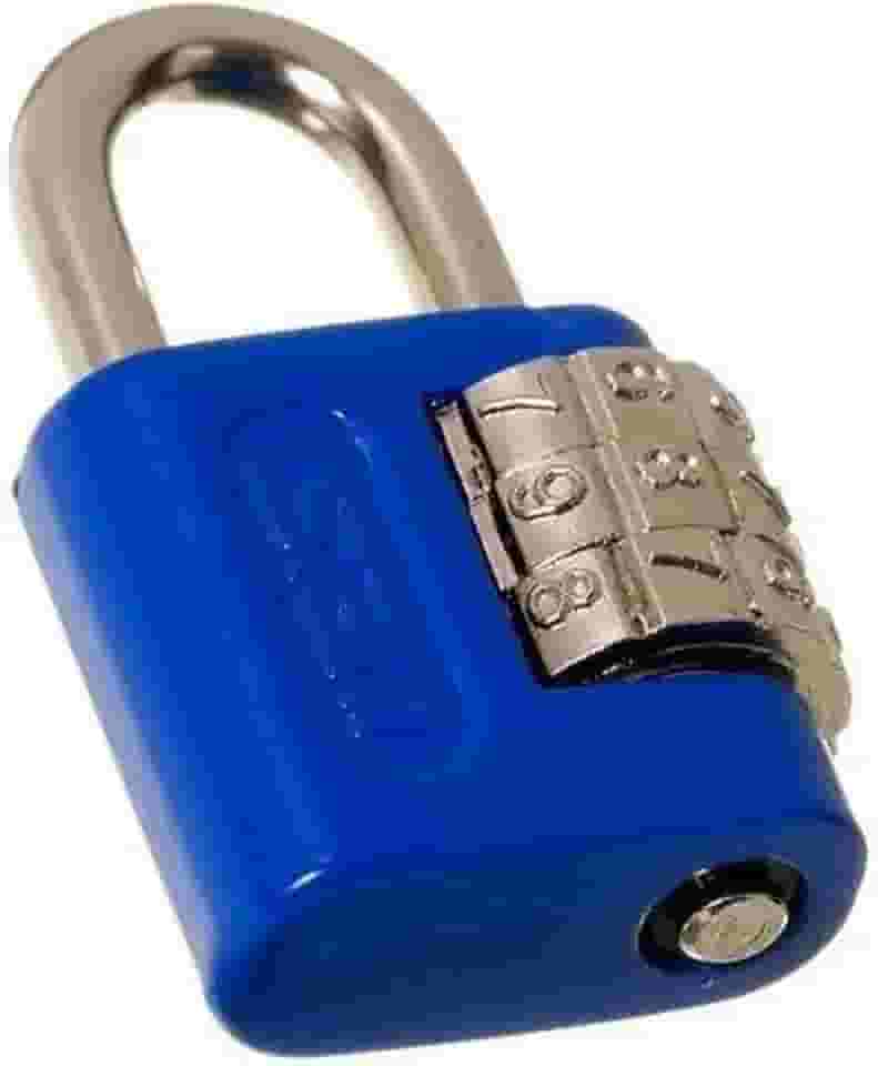 STAM CADEADO SEGR. 25 MM - AZUL - ENC.