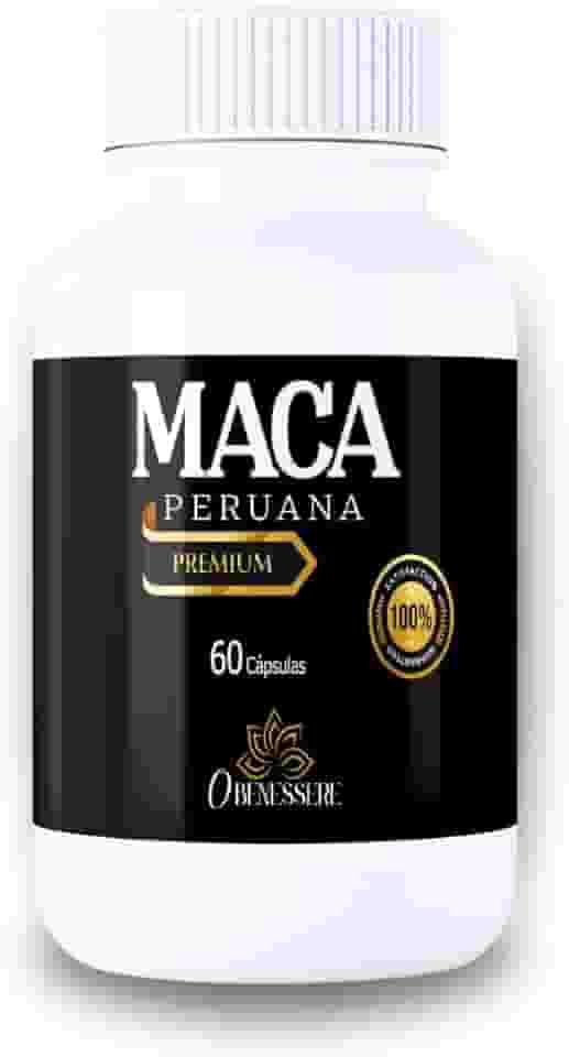 Maca Peruana Premium 500mg – 60 Cápsulas | Energia, Força, Libido e Bem-Estar | Suplemento Natural em Cápsulas | O Benessere Nutrition