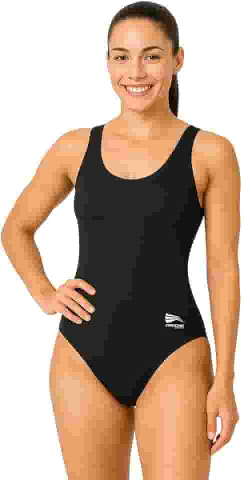 Body Maiô Feminino Natação Hidroginástica Regata Moda Praia Progne Sports