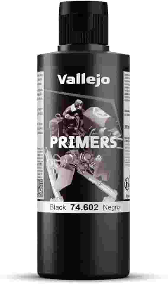 Tinta Vallejo Black Primer Acry-Poly 200ml