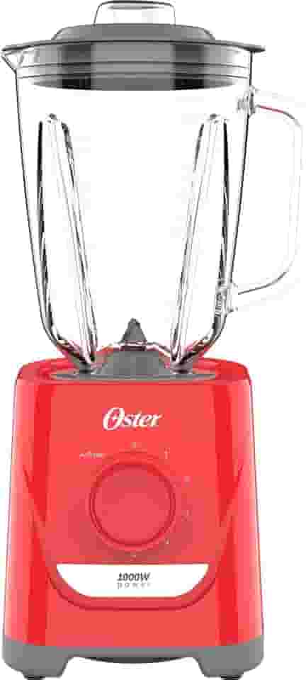 Liquidificador Oster, 220v, 1000W, Vermelho - OLIQ501