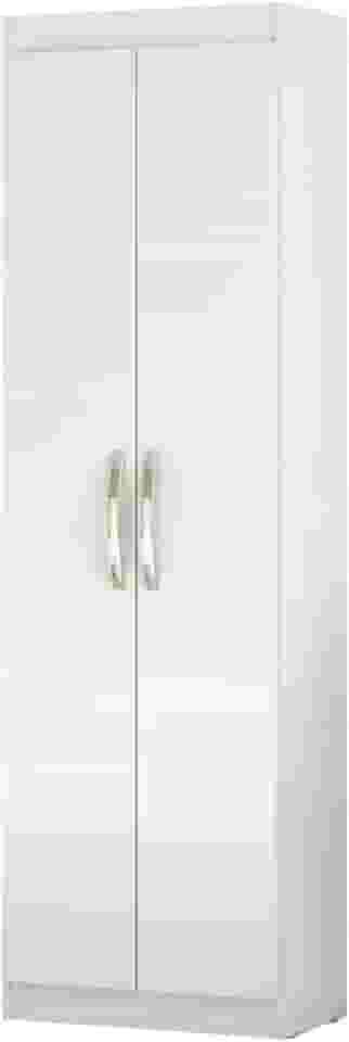 Armário Sapateira Vertical Organizador de Sapatos com 2 Portas 5 Prateleiras até 10 Pares (Cinza)