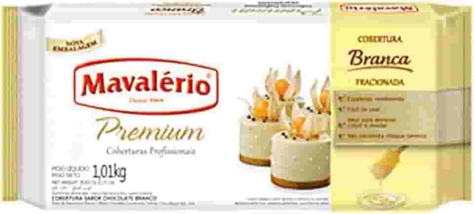 COBERTURA FRACIONADA PREMIUM BRANCA 1,01KG MAVALÉRIO