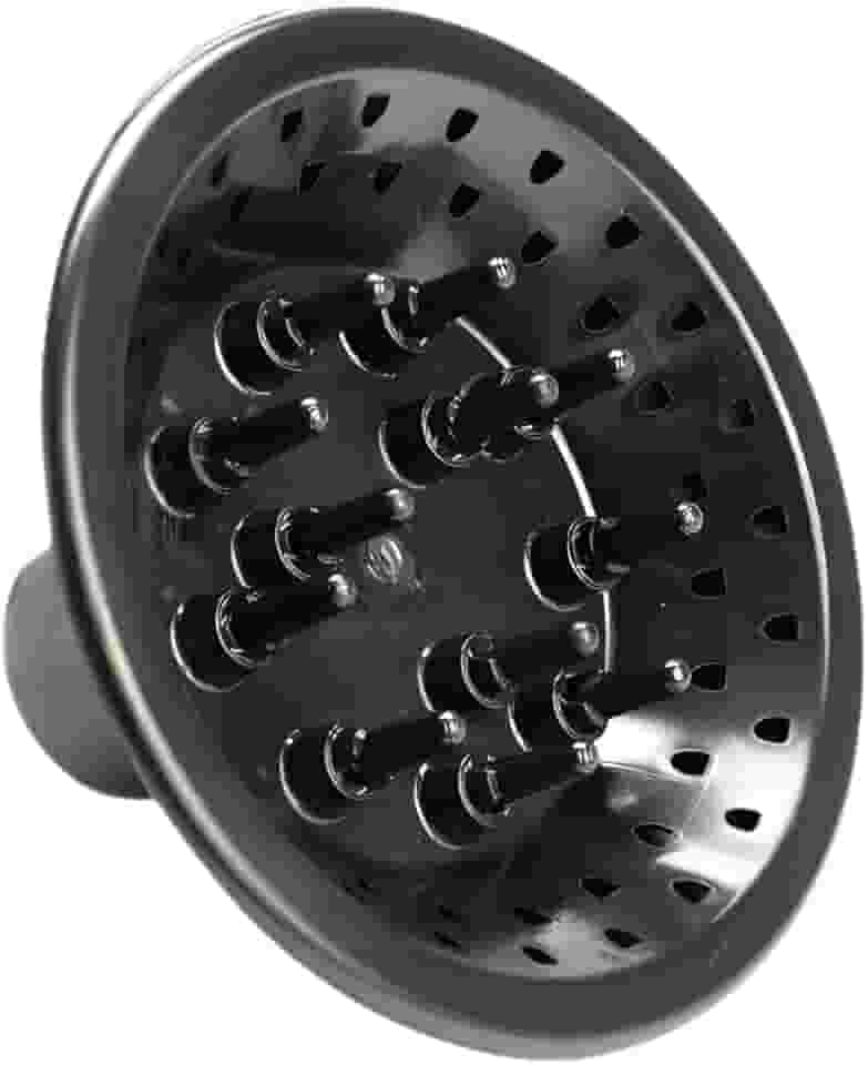 Difusor De Ar Para Secador Universal Profissional Definidor Cachos Cabelo Vários Modelos Preto