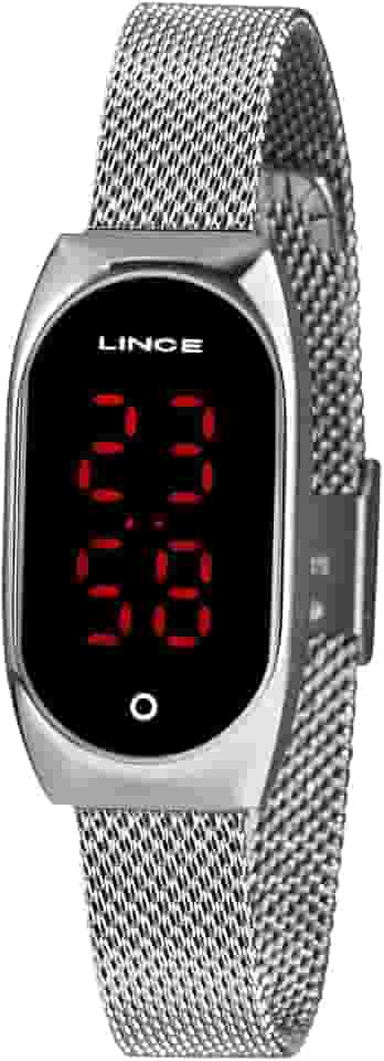 Relógio Lince Feminino Ref: Ldm4641l Pxsx Digital LED Prateado