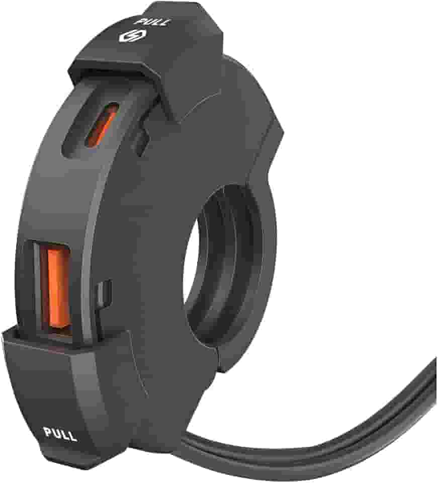 Carregador de Moto USB + Tipo-C Extractme QC3.0 48W à Prova d’Água IP65 | Dupla Saída Rápida PD | Suporte de Guidão Reforçado | Ideal para Celulares, GPS e Acessórios – Preto