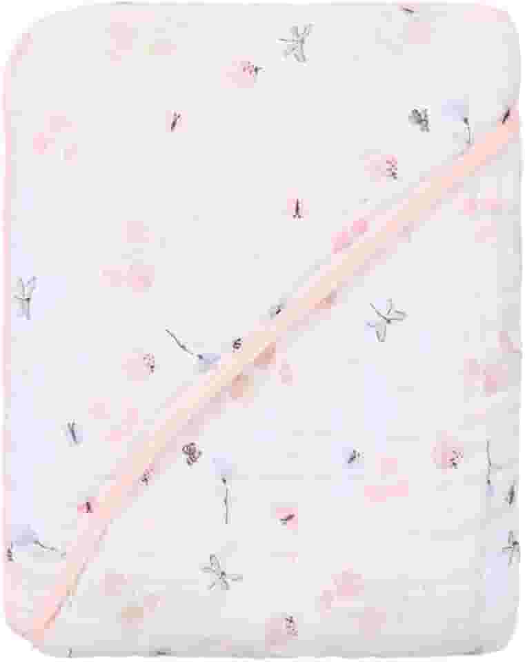 Toalha De Banho Soft Papi C/Capuz De Canto 80Cm X 80Cm 01 Unidade