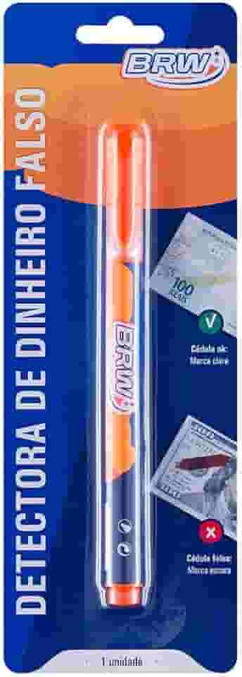 Caneta Detectora De Dinheiro Falso Brw 01Un Ca009, BRW