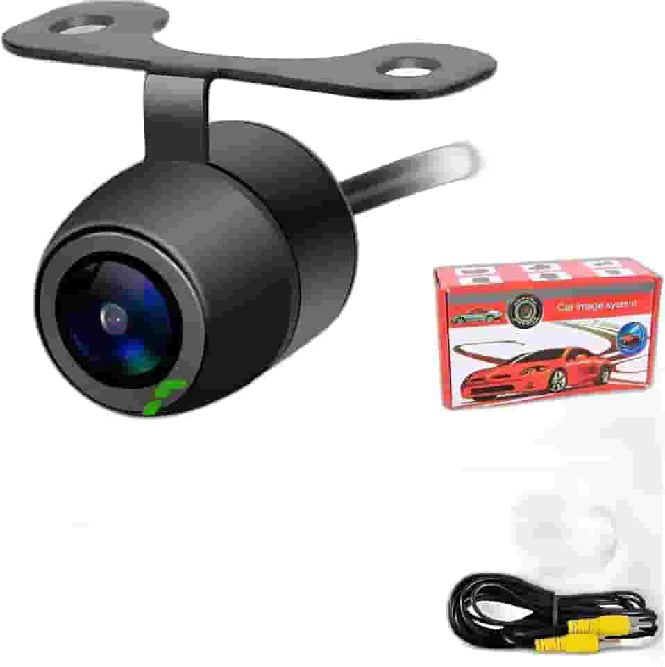 Câmera De Ré Automotiva Hd Estacionamento Borboleta Colorida Visão Noturna