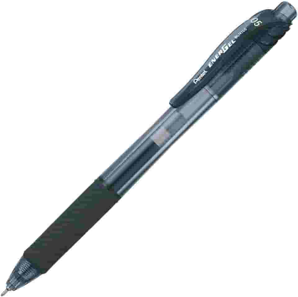 Pentel Caneta Gel Energel X 0.5mm Preto SM/BLN105-AN