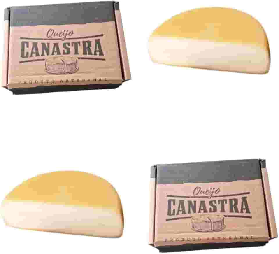 Kit Presente Queijo Canastra Artesanal – 2 Peças de 500g – Embalagem Especial + Manual da Cura + Receita de Pão de Queijo