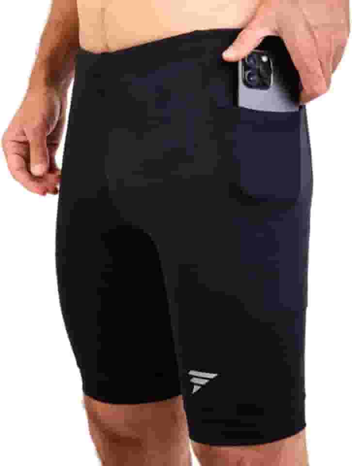 Bermuda de Compressão Masculina para com Bolso Short Corrida