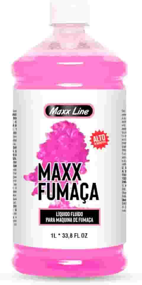 Líquido Fumaça Rosa para Máquina De Fumaça Glicerina Fluído 1 Litro