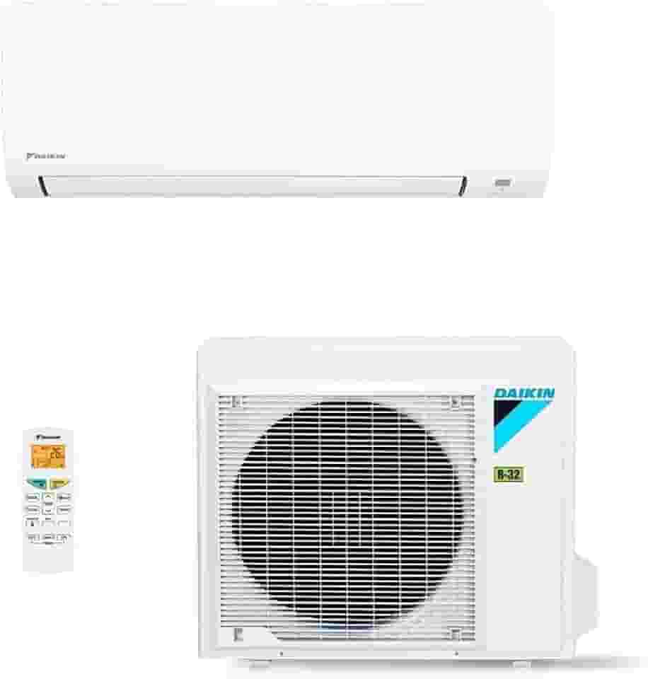 Ar-Condicionado Split HW Inverter Daikin Full 24.000 BTUs R-32 Quente/Frio 220V