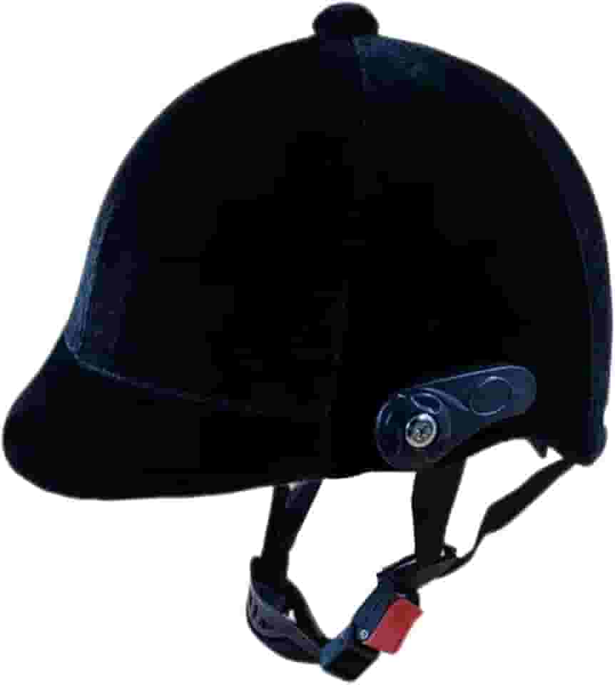 oshhni Capacete de cavalgada, capacete equestre, profissional de veludo de veludo de veludo profissional equipamento de cavalgada