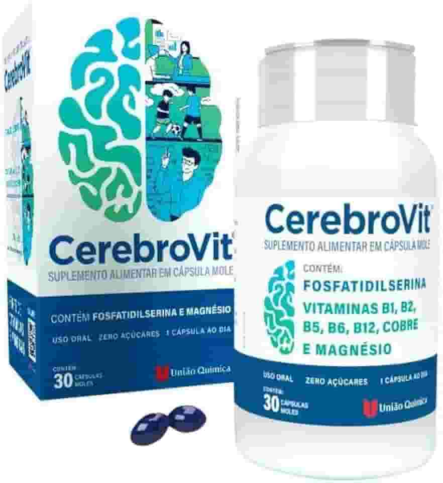 Cerebrovit 30 Cápsulas Mole Suplemento Alimentar