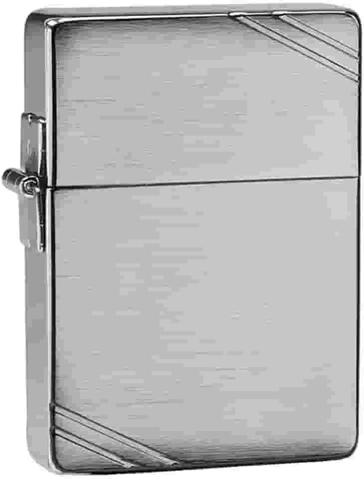 Zippo *1935* Windproof Lighter 1935 Replica w/SlashesBrushed Chrome