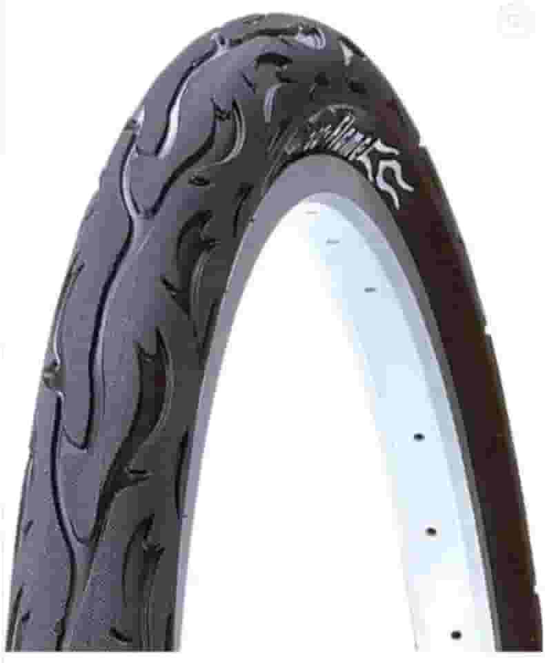 Pneu Flame, 26 x 2.125, Balão para Mountain Bike MTB, Freeride e Dirt, Preto