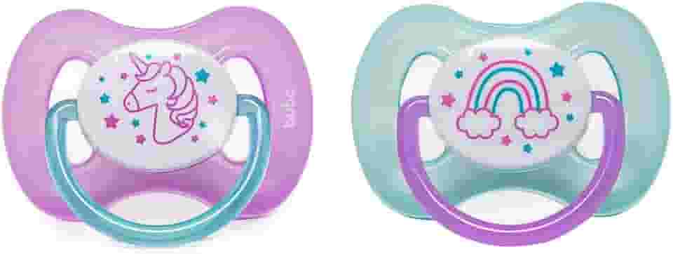 Buba Chupeta Comfort Tam.2 Noturna Kit Unicórnio