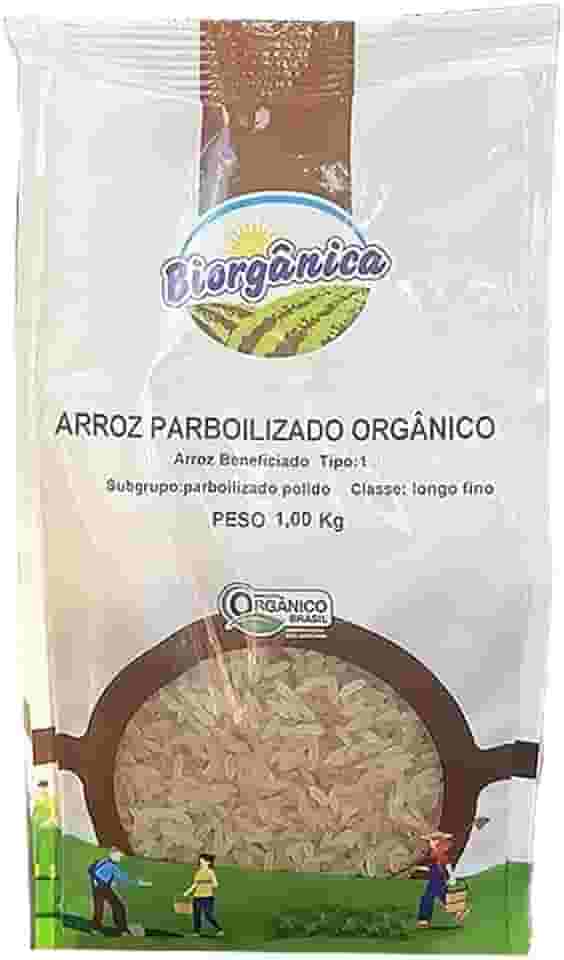 Arroz Parboilizado Orgânico Biorgânica 1kg