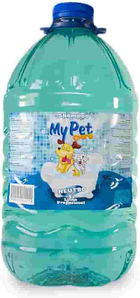 MY PET BRASIL Shampoo Para Cachorros Modelo Neutro Shampoo Profissional Pet Banho E Tosa Galão De 5 Litros