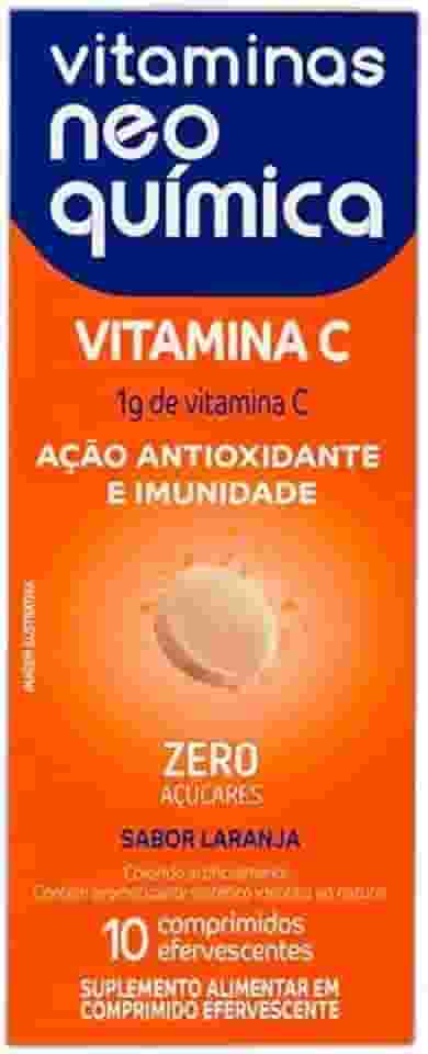 Suplemento Alimentar Vitamina C Efervescente Vitaminas Neo Química 10 comprimidos