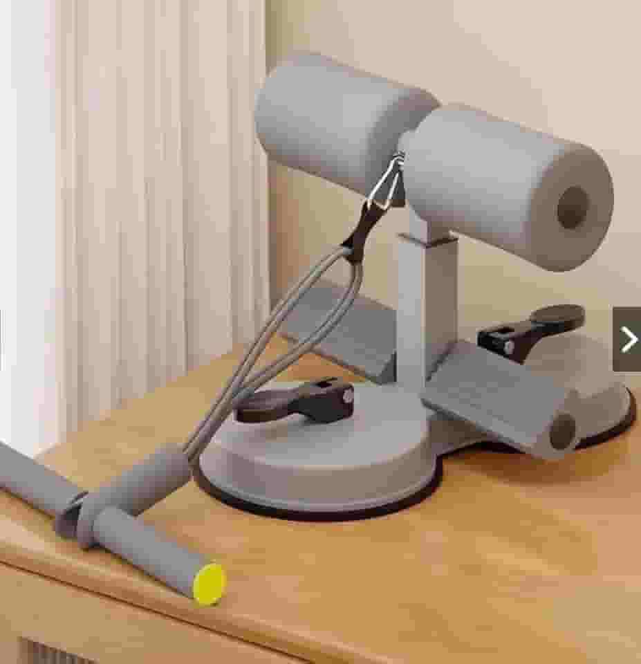 Aparelho Suporte Abdominal com Ventosa Apoio Exercícios para academia em casa