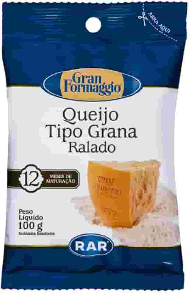 Queijo Tipo Grana Ralado Gran Formaggio 100g
