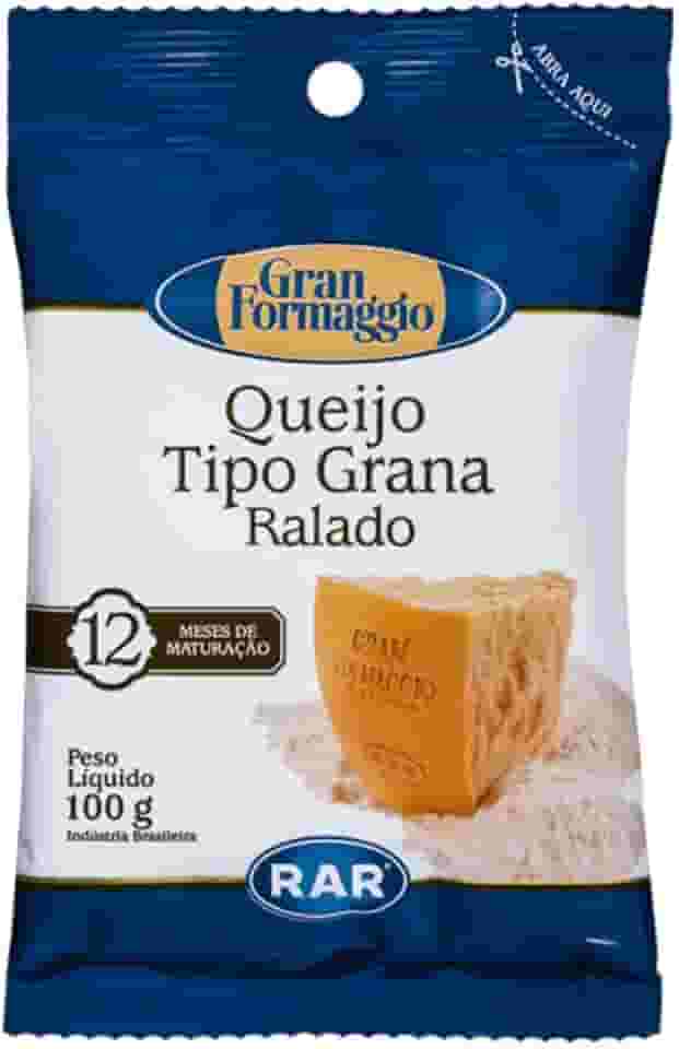 Queijo Tipo Grana Ralado 100g