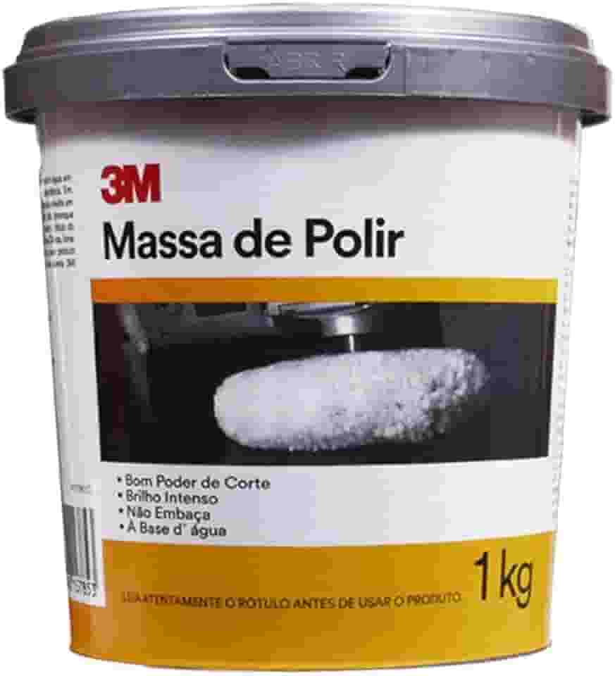 Massa de Polir Nº 1 Uso Profissional 1Kg 3m
