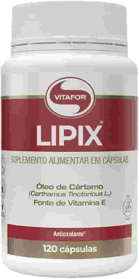 Lipix Óleo de Cartamo Vitafor 120 cápsulas